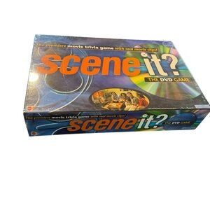 Scene It? Movie Edition DVD Trivia Game Sealed 200+ Clips 1100 Questions Party